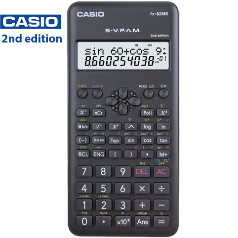 Αριθμομηχανή Casio επιστημονική 240 λειτουργιών FX-82MS 2nd edition